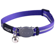 Rogz Alleycat Collar - XSmall Purple