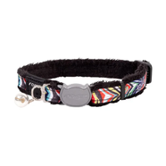 Rogz Fashion Cat Safety Collar Small Wild Stripes