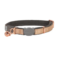 Rogz Urbancat Safeloc Collar For Cats - Gold Rush