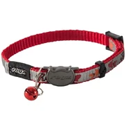 Rogz ReflectoCat Collar - Red Fish Small