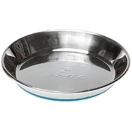 Rogz Anchovy Stainless Steel Cat Bowl Blue