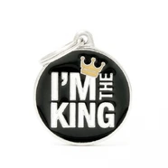 Pet ID Tag Charm King