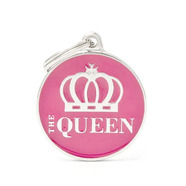 Pet ID Tag Charm Queen