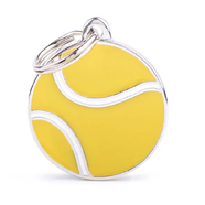 My Family ID Tag Charm - Tennis Ball Large