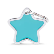 My Family ID Tag Charm - Star Small