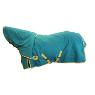 *CLEARANCE* Horse Master Canvas Ripstop Combo - Green w/Yellow Trim 5'6"/168cm 