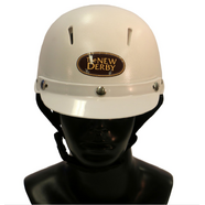 *CLEARARNCE* New Derby Safety Helmet Ext Small (48-51cm) White