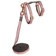 Rogz Urbancat Harness & Lead Set For Cats - Pink Blush
