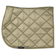 Showmaster Satin General Purpose Saddle Pad with High Wither - Light Green