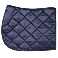 Showmaster Satin General Purpose Saddle Pad with High Wither - Navy
