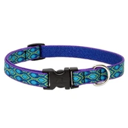 Lupine 13-22 Medium Dog Collar RAIN SONG 3/4 inch thick, Adjustable 13-22 inches