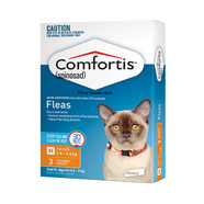 Comfortis For Cats 2.8-5.4kg Orange 3 pack