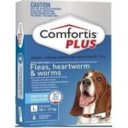 Comfortis Plus Dog 18.1-27kg Blue 6 pack