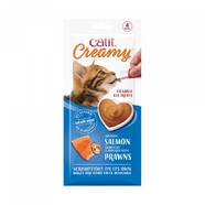 Catit Creamy 4 x 10g - Salmon & Prawn
