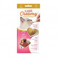 Catit Creamy 4 x 10g - Superfood Tuna with Coconut & Wakame