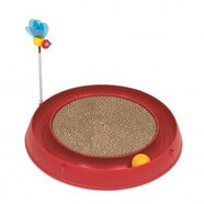 Catit Play 3 in 1 Circuit Ball Toy w/Scratch Pad