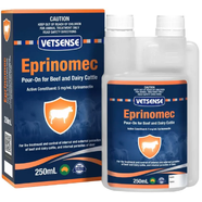 Vetsense Eprinomec Pour-On for Cattle and Deer [Size: 250mL]