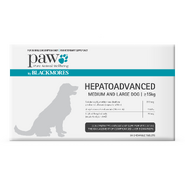 Paw Hepatoadvanced for Medium and Large dogs 30 pack