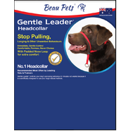 Gentle Leader Small Head Collar Red