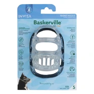 Baskerville INVISA Transparent Basket Muzzle for Dogs [Size: 5]
