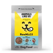 Animals Like Us RawMix33 with Grass-Fed Beef Dog Food
