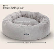 Snooza Cuddler Luxe Fur Bed : Twilight - Medium