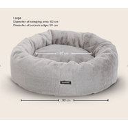Snooza Cuddler Luxe Fur Bed : Twilight- Large