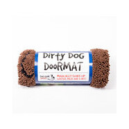 DGS Dirty Dog Doormat Mocha Brown Small