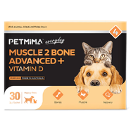 Petmima Muscle 2 Bone Advanced + Vitamin D 2g x 30pk