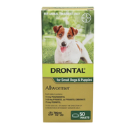 Drontal 3kg Tablets bottle of 50
