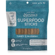 Dog Treat Naturals Turkey and Blueberry Superfood Sticks 170g