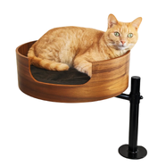 Desk Nest Cat Bed – Clamp-On Desk Hammock Bed