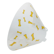 Buster Recovery Collar - Bones 20cm (Yellow)