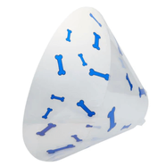 Buster Recovery Collar - Bones 30cm (Blue)