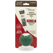 TropiClean Enticers Kong Dental Ball & Gel for Dogs - Large
