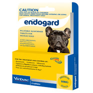 Endogard Allwormer for Medium Dogs 5 - 10kg pack of 4 tablets