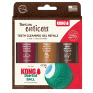 TropiClean Enticers Teeth Cleaning Gel Refills for Kong Dental Ball
