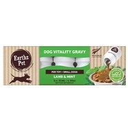 Earthz Pet Gravy Dog Small pack of 5 x 35ml single bottles - Lamb & Mint