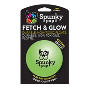 Spunky Pup Fetch & Glow Large Ball 9cm