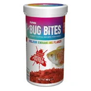 Fluval Bug Bites Colour Enhance Flakes 90g