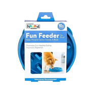 Outward Hound Fun Feeder Notch Blue Slo-Feeder Large