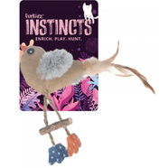 Furkidz Instincts Burlap Mallard Duck Cat Toy