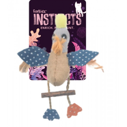 Furkidz Instincts Burlap Bird Cat Toy