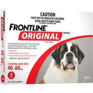 Frontline Original Extra Large Dog 4pk