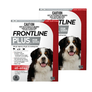 Frontline Plus Extra Large Dog 12 Pack - 40-60kg (2 x 6pks)