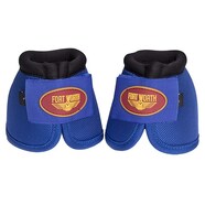 Fort Worth Ballistic No-Turn Bell Boots - Royal Blue Large