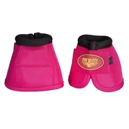 Fort Worth Ballistic No-Turn Bell Boots - Pink Large