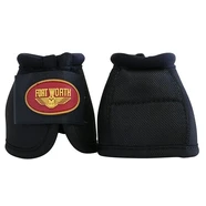 Fort Worth Ballistic No-Turn Bell Boots - Black Medium