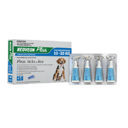 Neoveon Plus Flea & Lice Treatment for Medium Dogs 10 - 20kg – Blue (4pk)