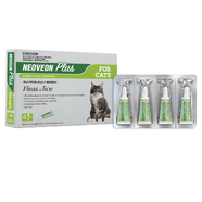 Neoveon Plus Flea & Lice Treatment for Cats & Kittens (4pk)